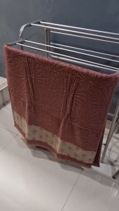 tali jemuran Bina karya Rak handuk alumunium sayap Kartini stainless steel Margareth