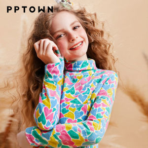 PPTOWN | High-necked T-shirt Autumn-Winter Wear