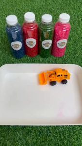 Rainbow rice / beras sensory play/ sensory play/ beras edible / beras warna/ beras foodgrade