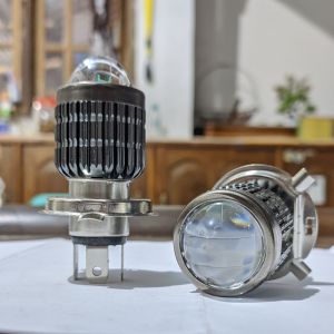 LAMPU UTAMA MOBIL/MOTOR D2 H4 LASER PUTIH KUNING