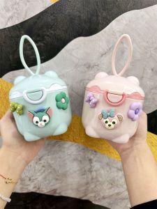 Cartoon Baby Milk Powder Box Portable Outing Cute Baby Food Supplement Rice Noodles Separately Packed Case Sealed Moisture-Proof Storage Tank