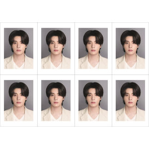 EN-Fu 2024 NI-KI JAKE JAY 4th Anniversary ID Card Photo Collectible One-Inch Animation Character Dollhouse Miniature Figure