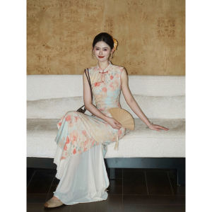 New Chinese Style Vintage Slim Fit Modified Cheongsam