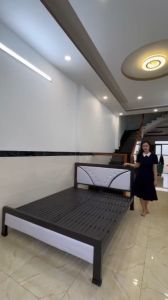 GIƯỜNG SẮT HỘP 4X8 KÍCH THƯỚC 1M 1M2 1M4 1M6 1M8x2M - MÀU TRẮNG - CAO CẤP - GIAO HÀNG LẮP RÁP NHANH TPHCM