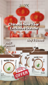 Special Hampers CNY Bundle Haechomiin Tofu Diet-Friendly Noodle 3 Box get 15 Pcs Free with Sauce