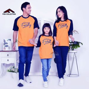 KAOS COUPLE FAMILY KAOS PASANGAN KELUARGA (HAPPY FAMILY