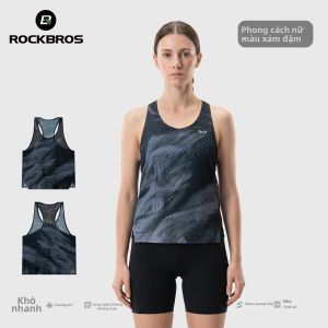 RockBros | ROCKBROS Áo Chạy Bộ Nhanh Khô Thoáng Khí Áo Không Tay Nhẹ Dành Cho Nam Giới Phụ Nữ Ngoài Trời Đua Xe Đạp Thể Thao Jersey