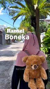 TAS BONEKA BERUANG / TAS KARAKTER WANITA