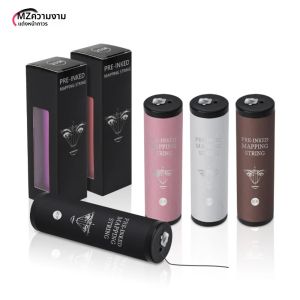 20M Mapping Pre-Ink String Microblading Eyebow Make Up ย้อมด้ายกึ่งถาวรตําแหน่ง Line เครื่องมือวัดคิ้ว 3D