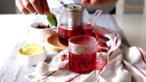 Wilmax England Thermo Glass Tea Pot 600Ml