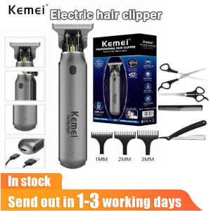 Kemei USB Charging Hair Clippers Cordless Professional Hair Clipper Electric Trimmer KM-1757