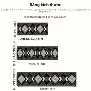 Thảm Chạy Bộ Hình Ngựa Dùng Trong Nhà Ngoài Trời Giặt Máy Được Chống Trơn Trượt Chống Thấm Nước Chất Liệu Polyester Dùng Cho Hành Lang Phòng Ngủ Nhà Bếp Phòng Tắm - Thảm Trang Trí Sàn Nhà