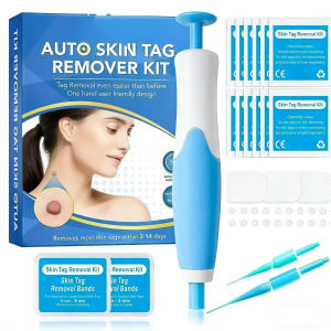 2 In 1 Face Mole Removal Tool KitsRubber RingsFace Beauty Accessories Wart Tag Remover Kit  Supplies Body Wart Dot Treatments