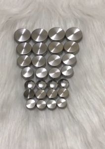 12 chiếc chụp chân vít inox mờ size 19mm