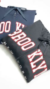 Hoodie Brooklyn Zipper Pria dan Wanita (S - XXL)