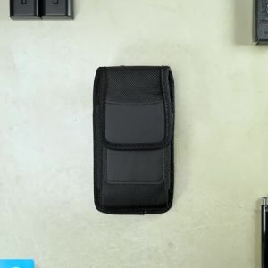 Vertical Nylon Cell Phone Belt Clip Holster Pouch Buckle Wallet Card Holder Case Cover For 4.0inch-6.7inch Phone iphone Samsung