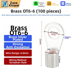 ZAVE | Cold Press Copper Wire End Terminal 10mm²
