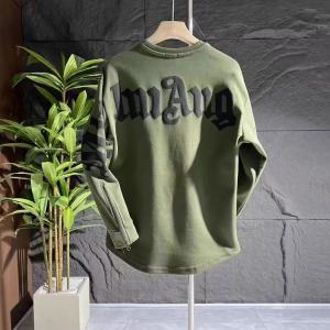 Autumn and Winter New Arrival Trendy Arc Zipper Sleeve Sweatshirt Men K-style Fashion Letter Puff Print Long Sleeves Tops