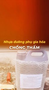 Nhựa Đường Chống Thấm dạng lỏng 2lít Cao Cấp