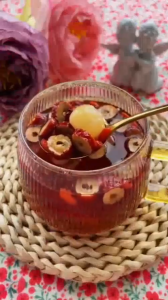 Brown sugar ginger jujube tea supplements qi and blood treats palace cold health tea Teh jujube halia gula perang suplemen Womb Pain Relief & Menstrual Detox Tea for Heavy Bleeding Spotting Long Periods & Fertility Boost 黑糖姜枣茶 补气养血 治疗宫寒养生茶