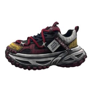 Retro Style Mens Casual Shoes Breathable High Top Dad Shoes Thick Bottom Heightening Internet Famous Winter Fashionable Shoes