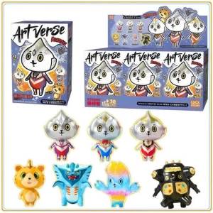 LDCX | LDCX LAB Ultraman ArtVerse Monsters Mystery Blind Box Tsuburaya Licensed Cute Chibi PVC Collectible Mini Figure For IP Collector