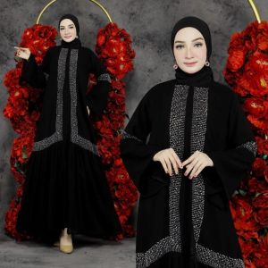 [ABAYA ORI] New Gamis Abaya Turkey Dubai arab nandya Terbaru