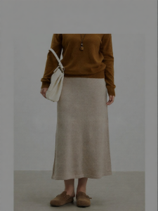 Warm and Elegant Merino Wool Fish Tail Skirt
