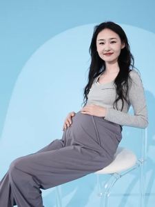 SHI YUE JIE JING | Ice Silk Autumn Sun Protection Pregnancy Trousers