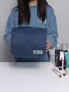 Toiletry Bag Creative Travel Storage Cosmetic Makeup Bag Organizer Hanging Bag Toiletry Bag Waterproof Multifunction Portable Organiser 旅行收纳包