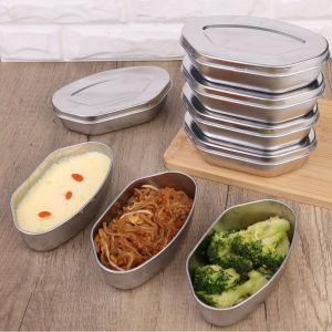 【On Sale】304 Stainless Steel Fresh Keeping Box for Food Storage Container Stainless Lunch Box