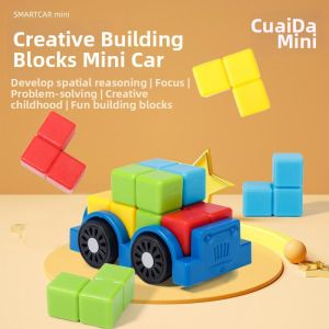 XIAOGUAIDAN | Educational Mini Car Building Game Spatial Logic Intellectual Toy