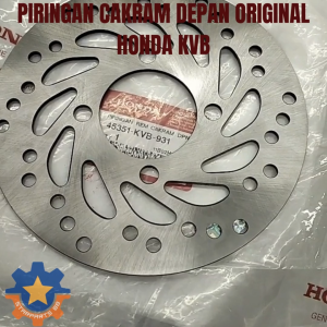 PIRINGAN CAKRAM DEPAN HONDA KVB SCOOPY VARIO GENIO BEAT SPACY ORISINIL ASLI AHM DISC BRAKE