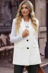 Rompi outer wanita/outer wanita long vest/Rompi formal