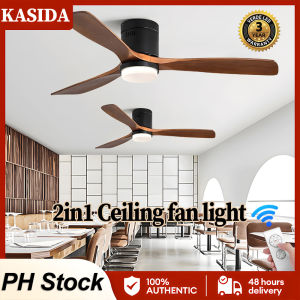 KASIDA nordic ceiling fan with light modern ceiling lights with fan DC Motor ceiling fan heavy duty ceiling fan with led light 3 colors dimming 6 speed ceilings fan with remote control ceiling fans for living room bedroom home kitchen