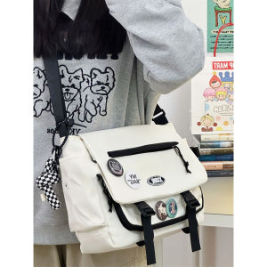 กะเป๋าสะพายโปร่งใส กระเป่าไนลอน สําหรับผู้ชาย และผู้หญิง กันน้ำ bag