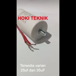 Kapasitor Bulat Mesin Kompresor Listrik 25 UF