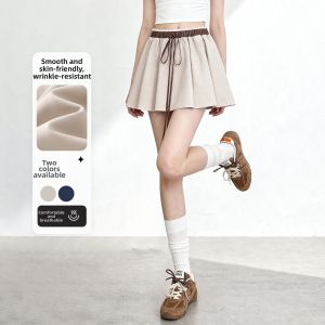 BALENO | Lace Color Block High Waist Slimming Skater Mini Skirt