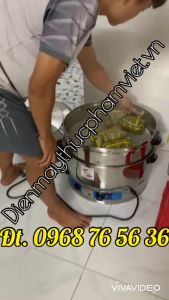 [Tặng kèm miếng lót hấp xôi] Nồi hấp xôi size 40cm chạy điện Xửng hấp xôi giò bằng điện có 3 tầng hấp