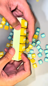 V2 KEYBOARD FIDGET CLICKER STRESS RELIEF 3D PRINTED PERSONALIZED