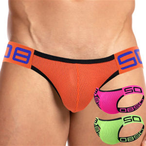 CMENIN BS 1Pcs Mới Vải Nam Gợi Cảm Quần Lót Jockstrap Quần Lót Eo Thấp Stringi Quần Đùi Nam Và G Dây Người Quần Lót BS835