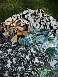 Retro Hawaiian Flower Cotton Shirt Loose Cuban Collar Short Sleeve Summer Vacation Casual Style Mens Fashion Thin Cotton