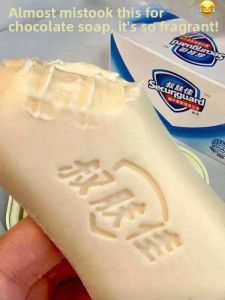 Edible Soap-Shaped Chocolate