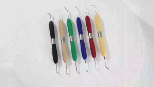 Dental Resin Filler Aesthetic Restoration Kit fit Resin Silicone Handle