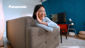 Panasonic 56" BAYU Series 4 Blades DC Motor Remote Control Ceiling Fan - Model: F-M14SHVBKH / F-M14SHVBWH