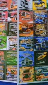 Stiker Bus Basuri Viral Terbaru Isi Campur 54 Pcs Kuat Mengkilap Tahan Air Termurah Terbaru