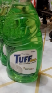 Tuff Dishwashing Liquid with S’kin Moisturizer 270ml