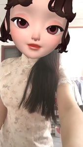 daidai (Ready Stock) Women Lady Retro Floral Chiffon Lace Cheongsam Slim Traditional Qipao Dress 绣玫年轻雪纺旗袍改良少女气质优雅高级感中长