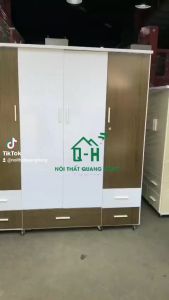 TỦ NHỰA ĐÀI LOAN 4 CÁNH CAO CẤP - TỦ LỚN ĐỰNG QUẦN ÁO GIA ĐÌNH