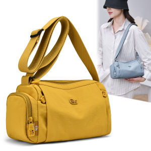 TANFAN | Universal Lightweight Crossbody Cylinder Bag for Work Elegant and Simple Design